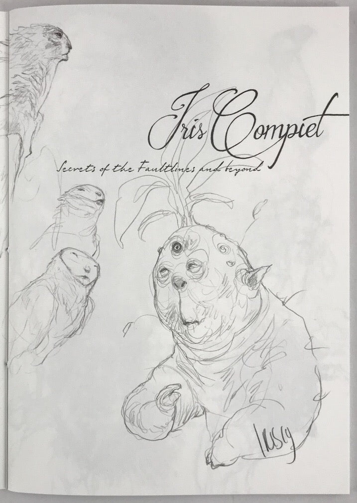 Secrets of the Faultlines and Beyond - Signed with an Original Sketch