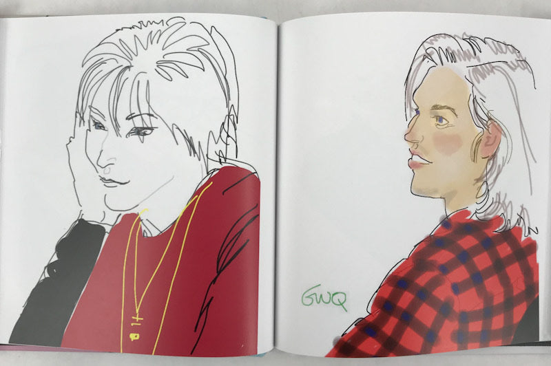 Gregory Weir-Quiton iPad Drawings - Signed