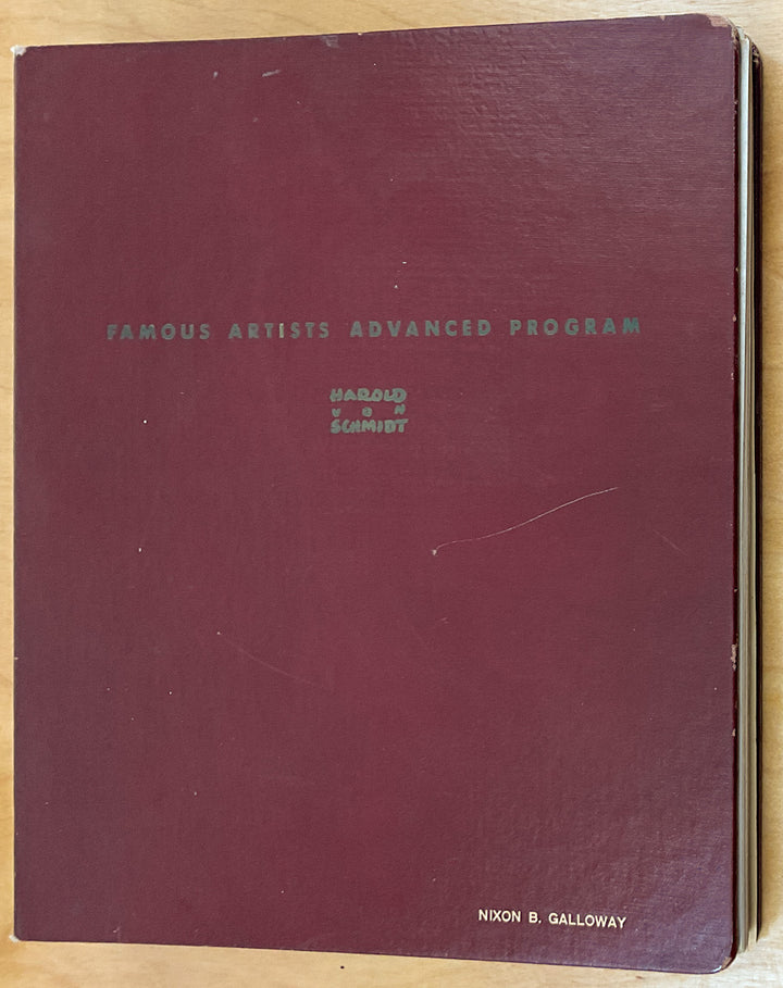 How I Make A Picture by Harold Von Schmidt - Famous Artists Advanced Program - Signed