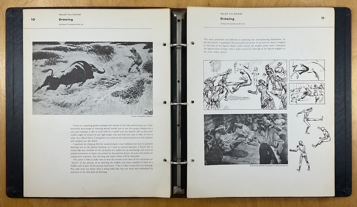 How I Make A Picture by Harold Von Schmidt - Famous Artists Advanced Program - Signed