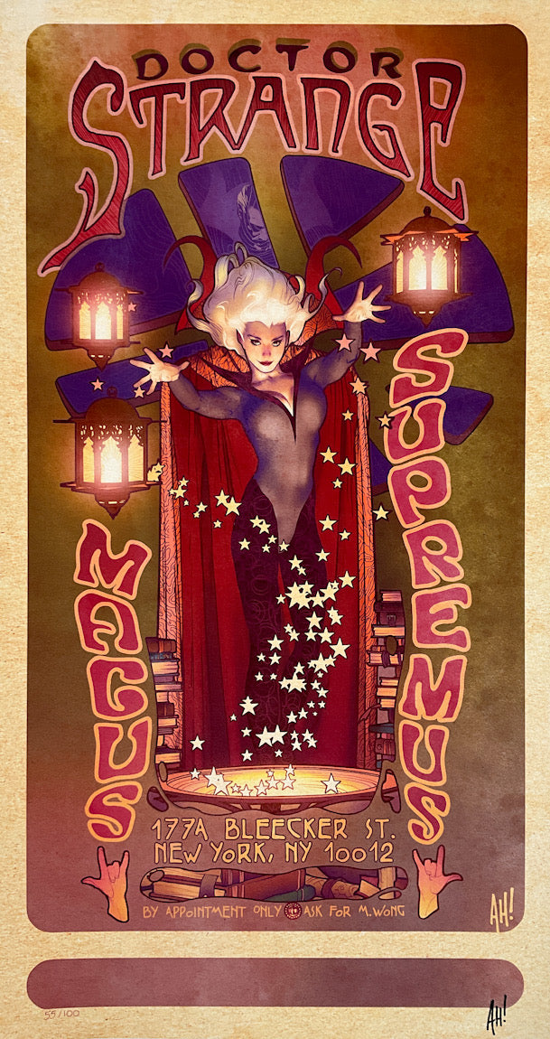 Doctor Strange / Clea - Signed & Numbered Print