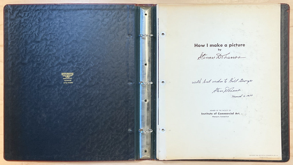 How I Make A Picture by Stevan Dohanos - Famous Artists Advanced Program - Signed