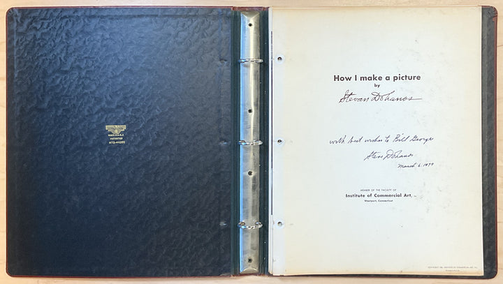 How I Make A Picture by Stevan Dohanos - Famous Artists Advanced Program - Signed