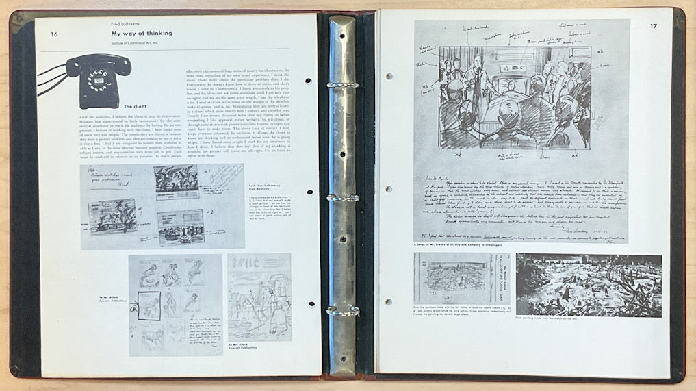 How I Make A Picture by Fred Ludekens - Famous Artists Advanced Program