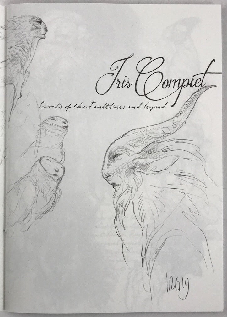 Secrets of the Faultlines and Beyond - Signed with an Original Sketch