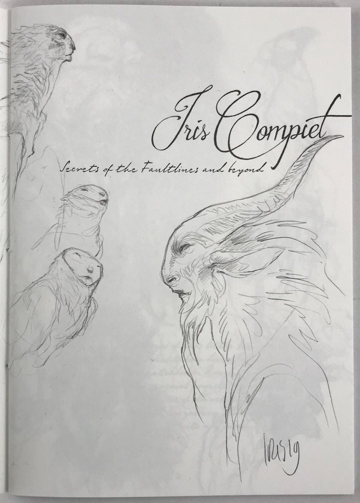 Secrets of the Faultlines and Beyond - Signed with an Original Sketch