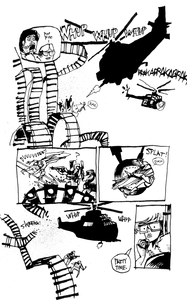 Shitty Dark Knight - Signed with a Drawing