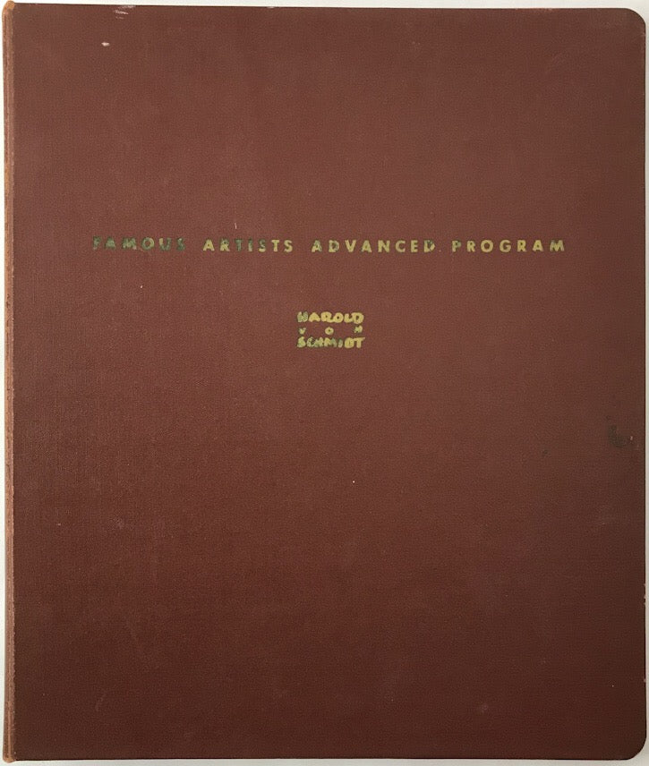 How I Make A Picture by Harold Von Schmidt (Famous Artists Advanced Program)