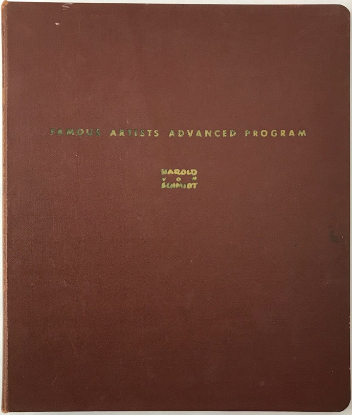 How I Make A Picture by Harold Von Schmidt (Famous Artists Advanced Program)