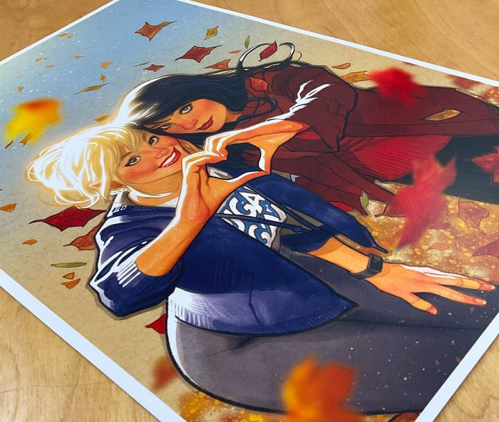 Betty and Veronica - Signed Print