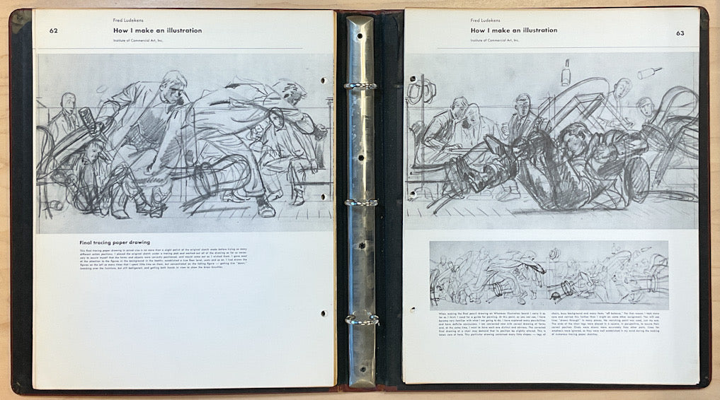 How I Make A Picture by Fred Ludekens - Famous Artists Advanced Program