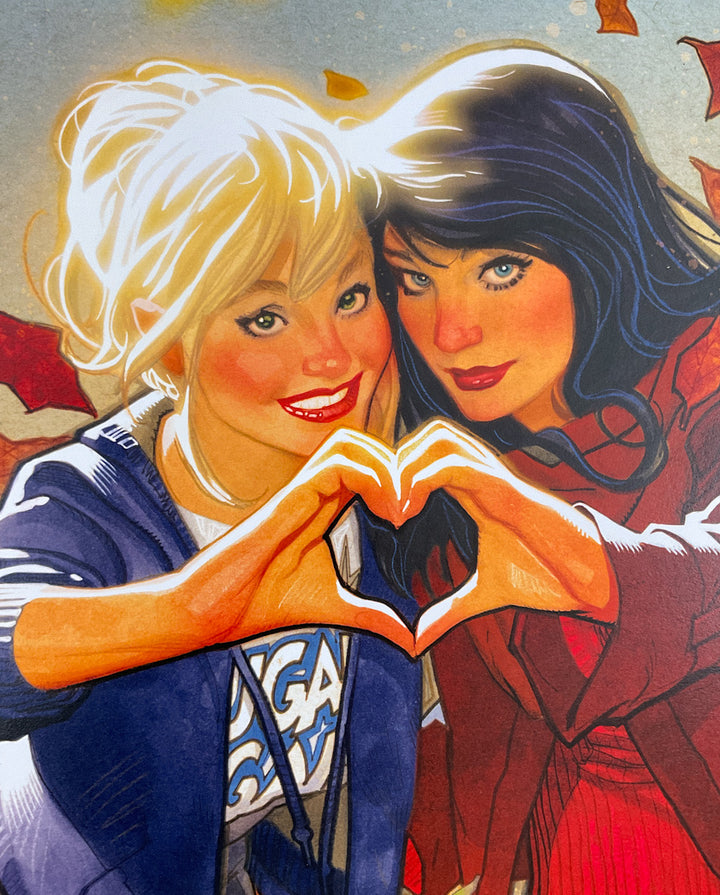 Betty and Veronica - Signed Print