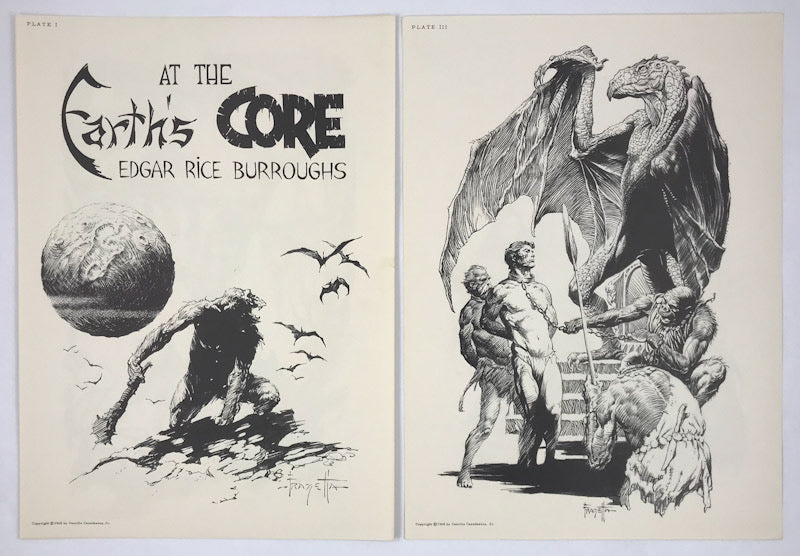 Burroughs Artist Frank Frazetta - 1968 Portfolio