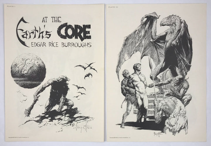 Burroughs Artist Frank Frazetta - 1968 Portfolio