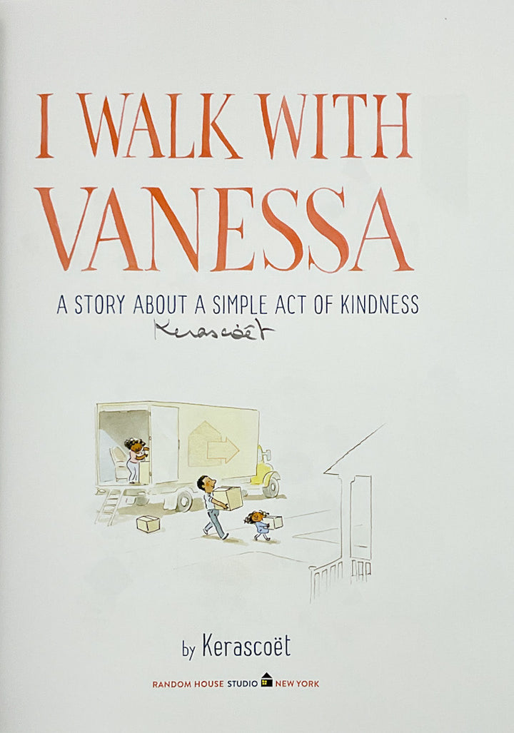 I Walk with Vanessa: A Story about a Simple Act of Kindness - Signed
