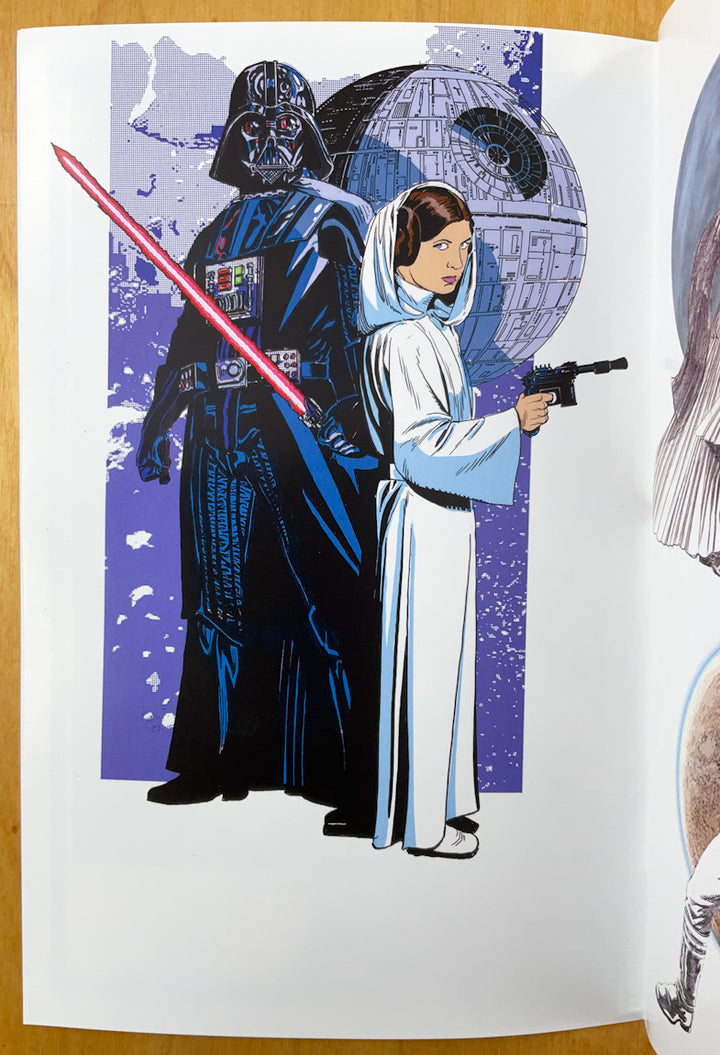 Galaxy Far Away: A Sketchbook by Rick Hoberg - Darth Maul Cover - Signed