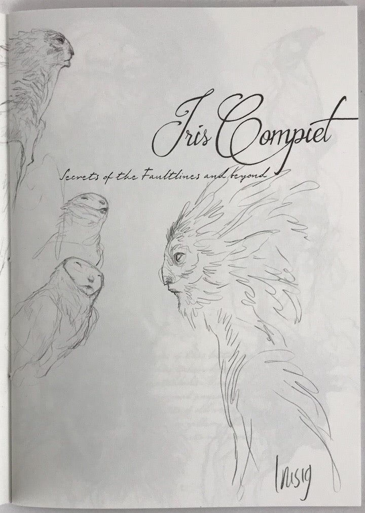 Secrets of the Faultlines and Beyond - Signed with an Original Sketch