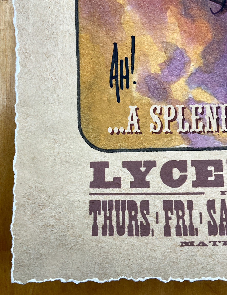 Zatanna at the Lyceum Theatre - Signed & Numbered Print