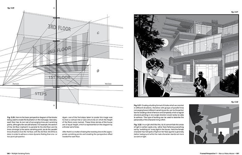 Framed Perspective, Vol. 1: Technical Drawing for Visual Storytelling - Signed by the artist
