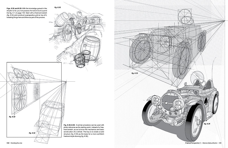 Framed Perspective, Vol. 1: Technical Drawing for Visual Storytelling - Signed by the artist