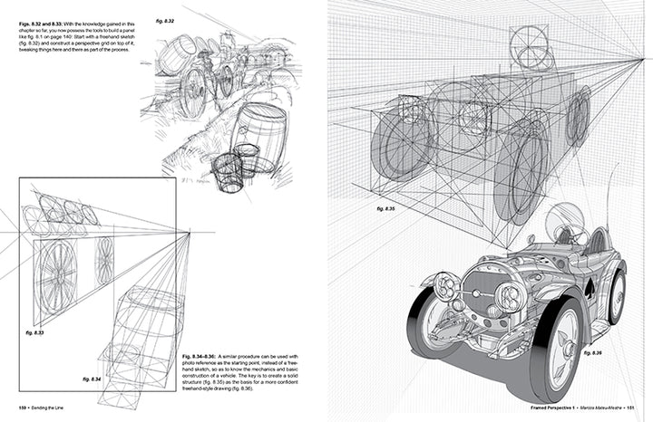 Framed Perspective, Vol. 1: Technical Drawing for Visual Storytelling - Signed by the artist