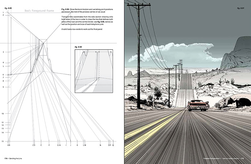 Framed Perspective, Vol. 1: Technical Drawing for Visual Storytelling - Signed by the artist