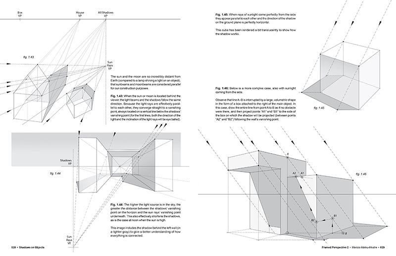 Framed Perspective, Vol. 2: Technical Drawing for Shadows, Volume, and Characters - Signed by the artist