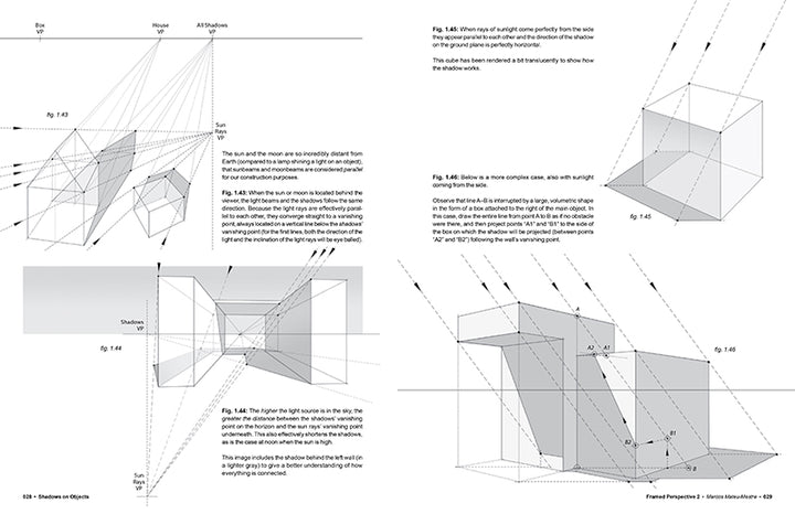Framed Perspective, Vol. 2: Technical Drawing for Shadows, Volume, and Characters - Signed by the artist