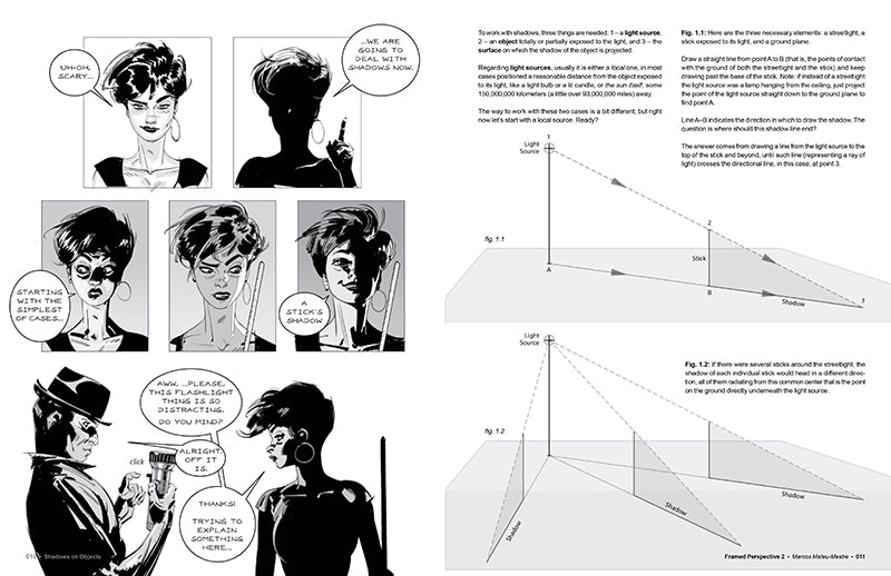 Framed Perspective, Vol. 2: Technical Drawing for Shadows, Volume, and Characters