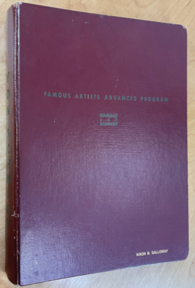 How I Make A Picture by Harold Von Schmidt - Famous Artists Advanced Program - Signed