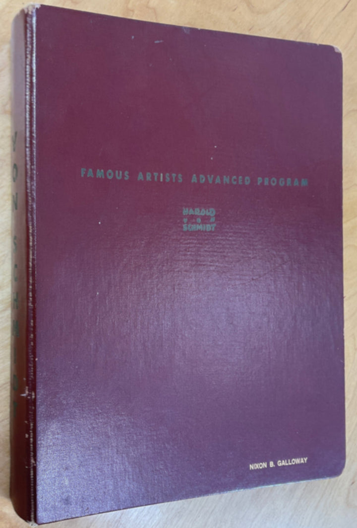 How I Make A Picture by Harold Von Schmidt - Famous Artists Advanced Program - Signed