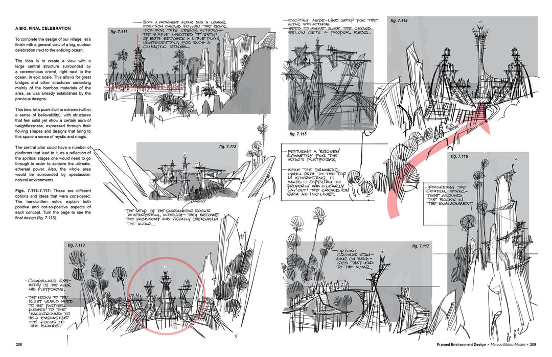 Framed Environment Design - Signed by the artist