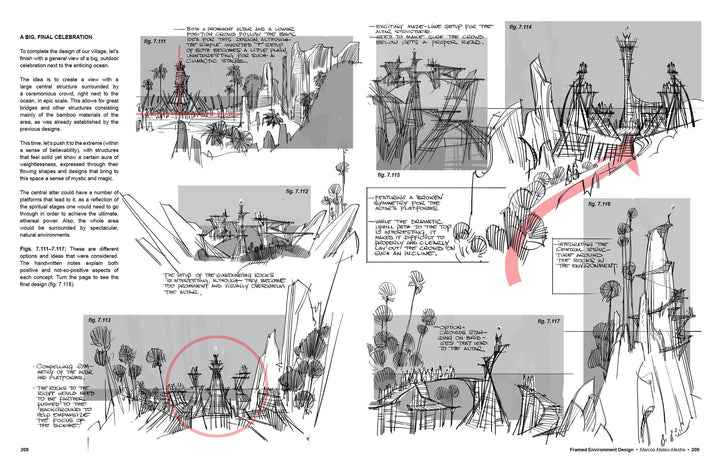 Framed Environment Design - Signed by the artist