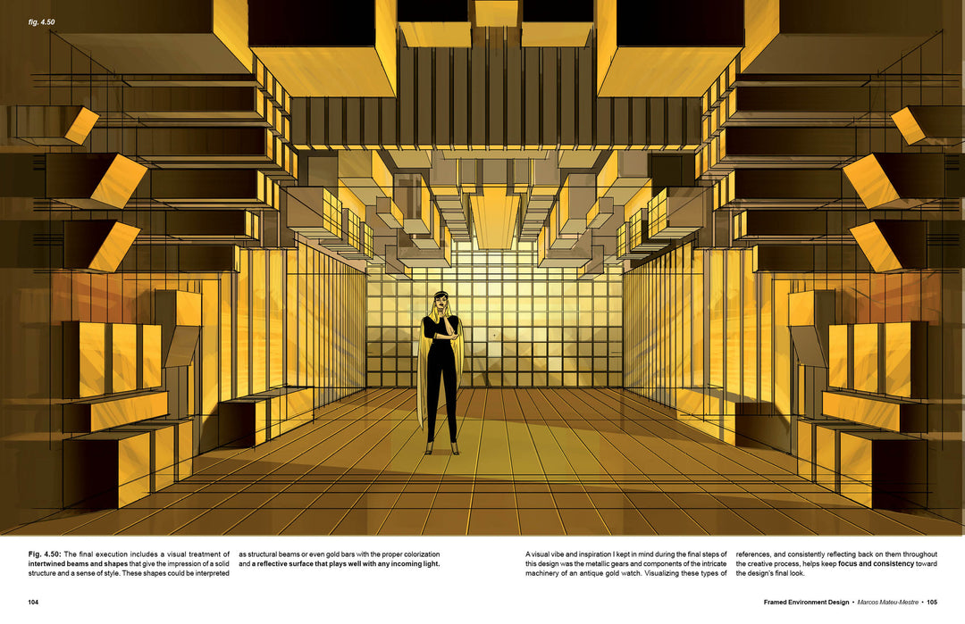 Framed Environment Design - Signed by the artist