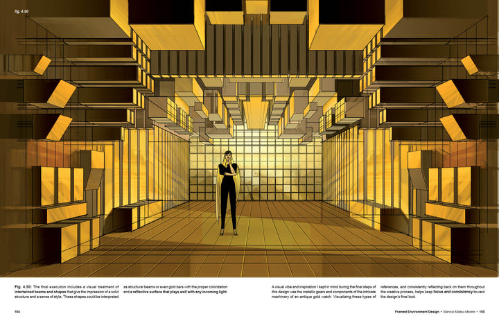 Framed Environment Design - Signed by the artist
