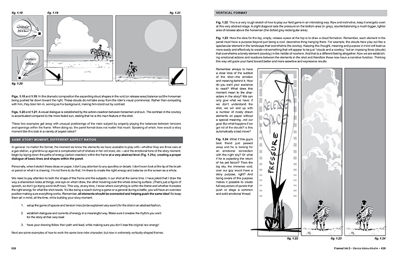 Framed Ink vol. 2: Frame Format, Energy, and Composition for Visual Storytellers - Signed by the artist