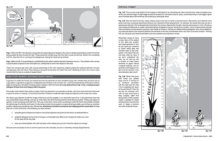 Framed Ink vol. 2: Frame Format, Energy, and Composition for Visual Storytellers - Signed by the artist