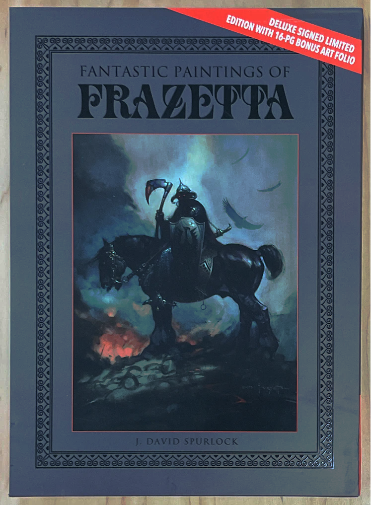 Fantastic Paintings of Frazetta - Deluxe Signed Hardcover First Fantastic Paintings of Frazetta - Deluxe Signed Hardcover First