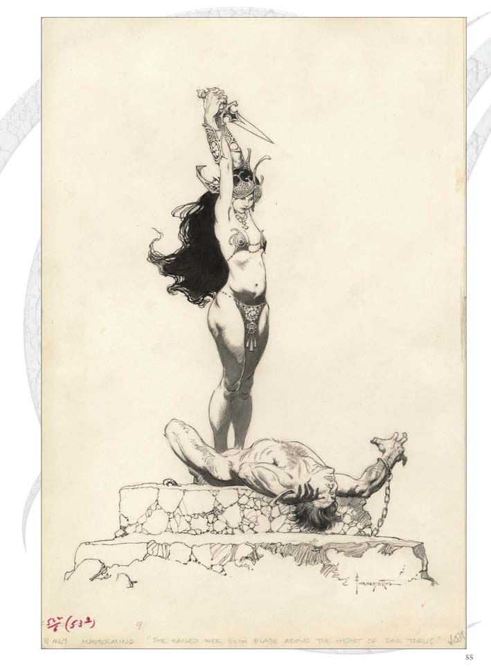 Doc Dave Winiewicz Frazetta Collection - Auction Catalog - Signed & Numbered