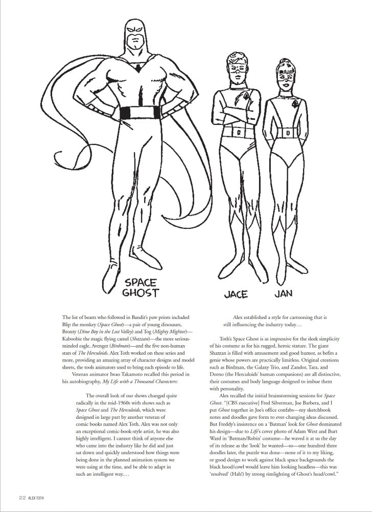 Genius, Animated: The Cartoon Art of Alex Toth