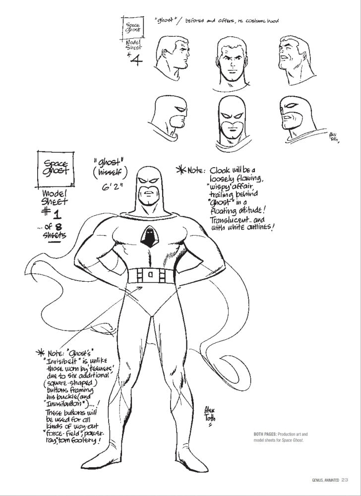 Genius, Animated: The Cartoon Art of Alex Toth