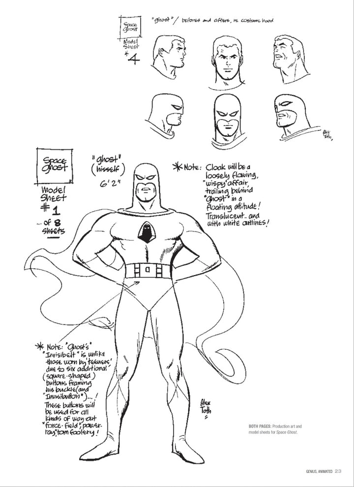 Genius, Animated: The Cartoon Art of Alex Toth