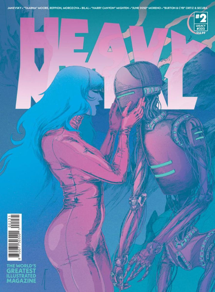 Heavy Metal #2 - Janevsky  Cover 2C