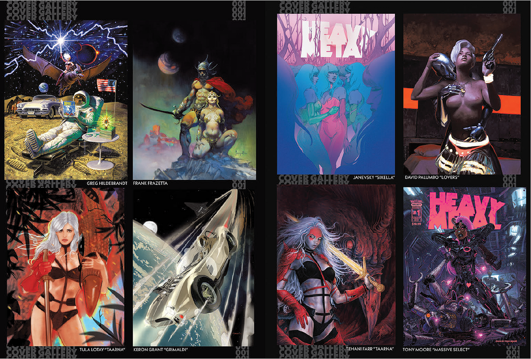 Heavy Metal #1 - Greg Hildebrandt Cover 1A