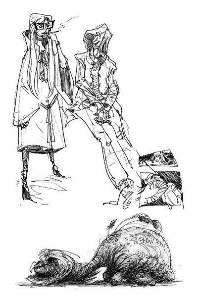 Rawr! Cuatro: Sketches by Katy Hargrove