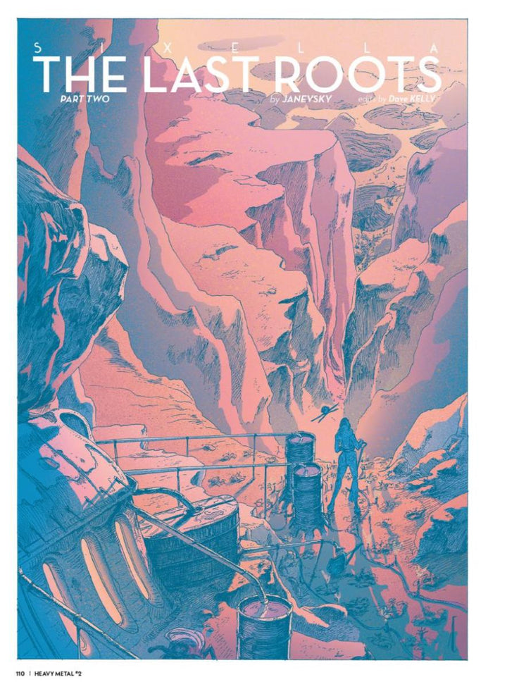 Heavy Metal #2 - Janevsky  Cover 2C