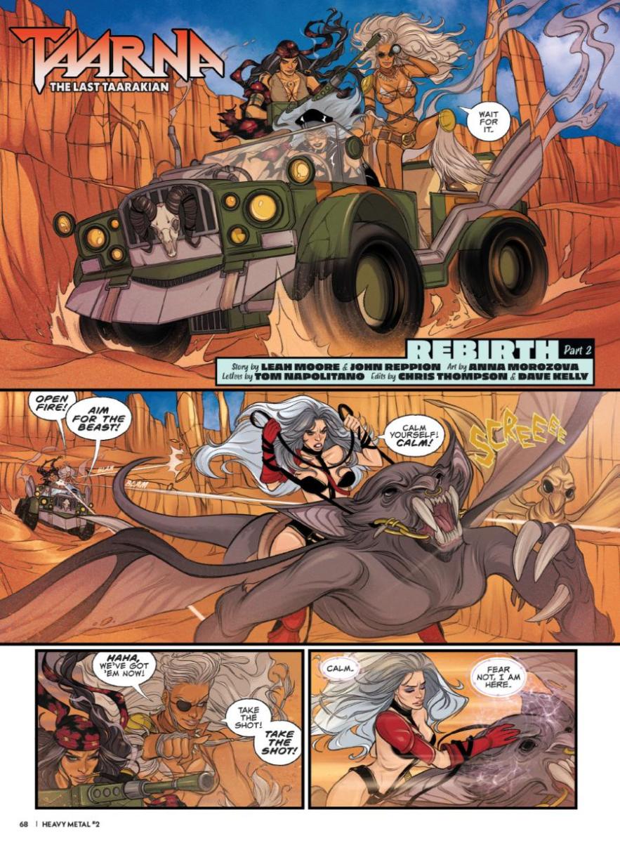 Heavy Metal #2 - Janevsky  Cover 2C