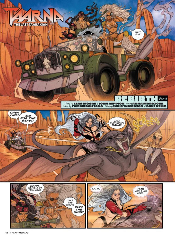 Heavy Metal #2 - Janevsky  Cover 2C