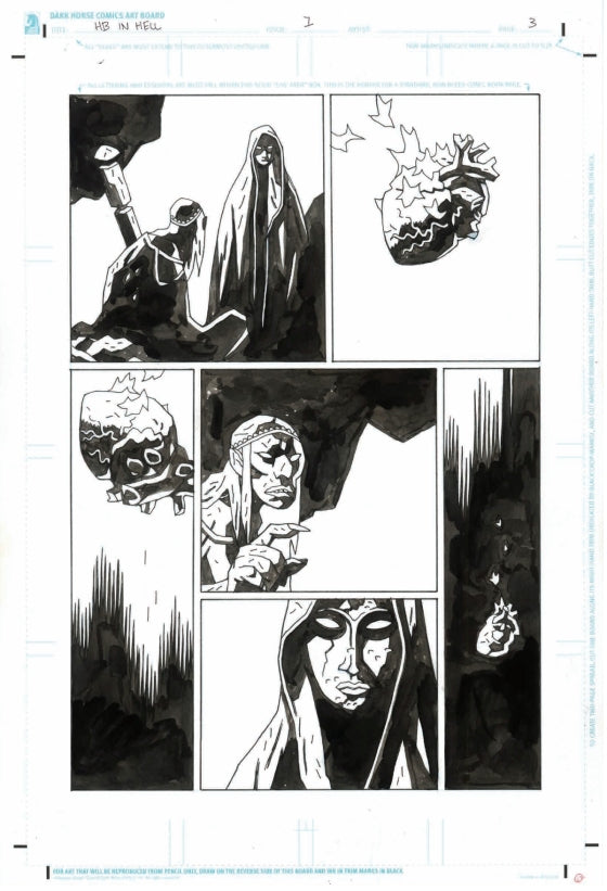 Mike Mignola's Hellboy In Hell and Other Stories Artisan Edition