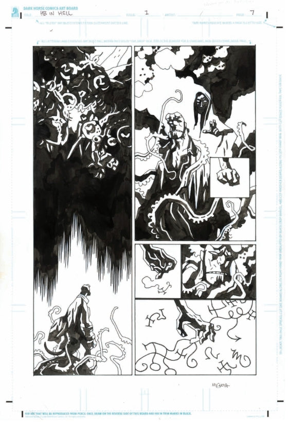 Mike Mignola's Hellboy In Hell and Other Stories Artisan Edition